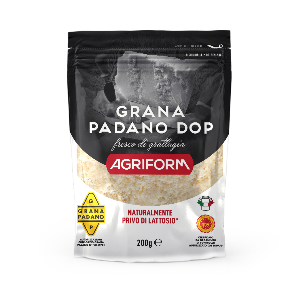 Grana Padano: Grated and cubes