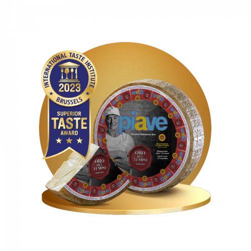 Piave DOP Oro del Tempo premiato ai Superior Taste Awards